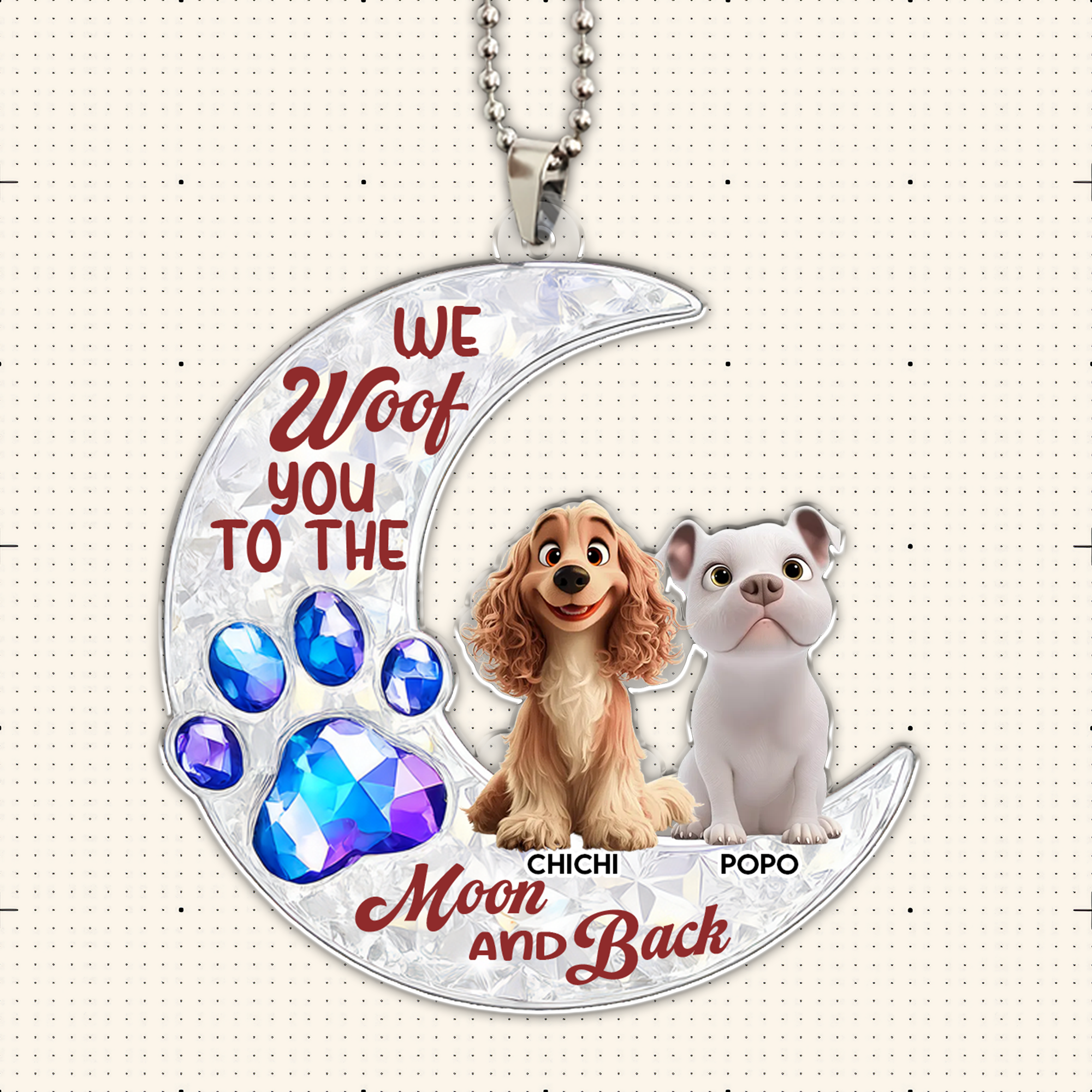 Personalized Car Ornament – Custom Pet Photo Drive Safe Gift for Pet Lovers - Cat Mum