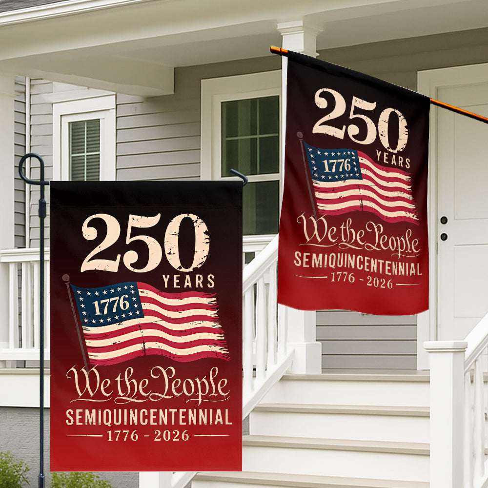 250 Years USA Flag – Semiquincentennial 1776-2026 Patriotic Flag We The People-W-050725-1-mk2
