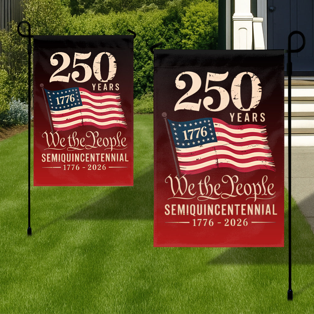 250 Years USA Flag – Semiquincentennial 1776-2026 Patriotic Flag We The People-W-050725-1-mk3