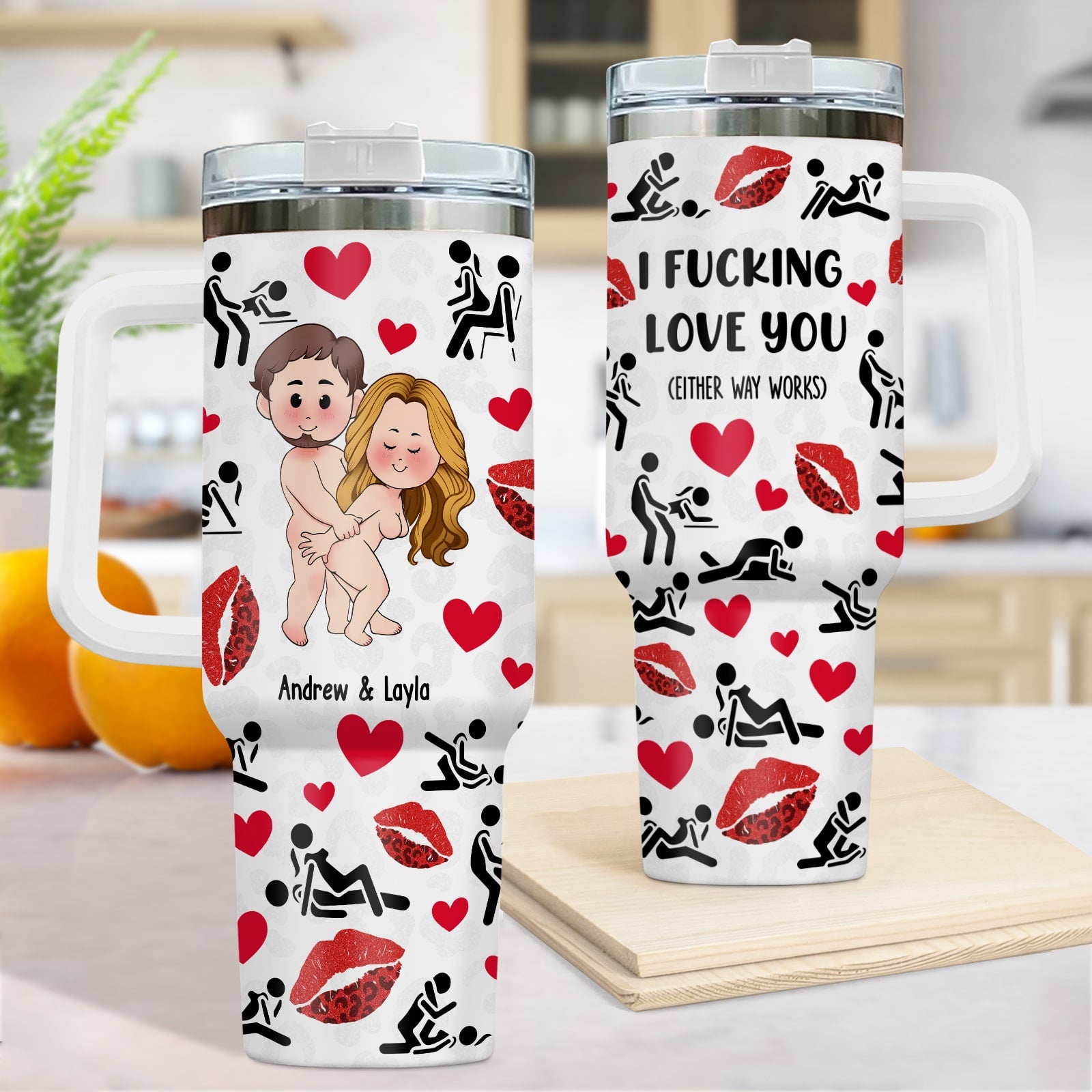 I F*cking Love You - Personalized Tumbler For Couples-mk5
