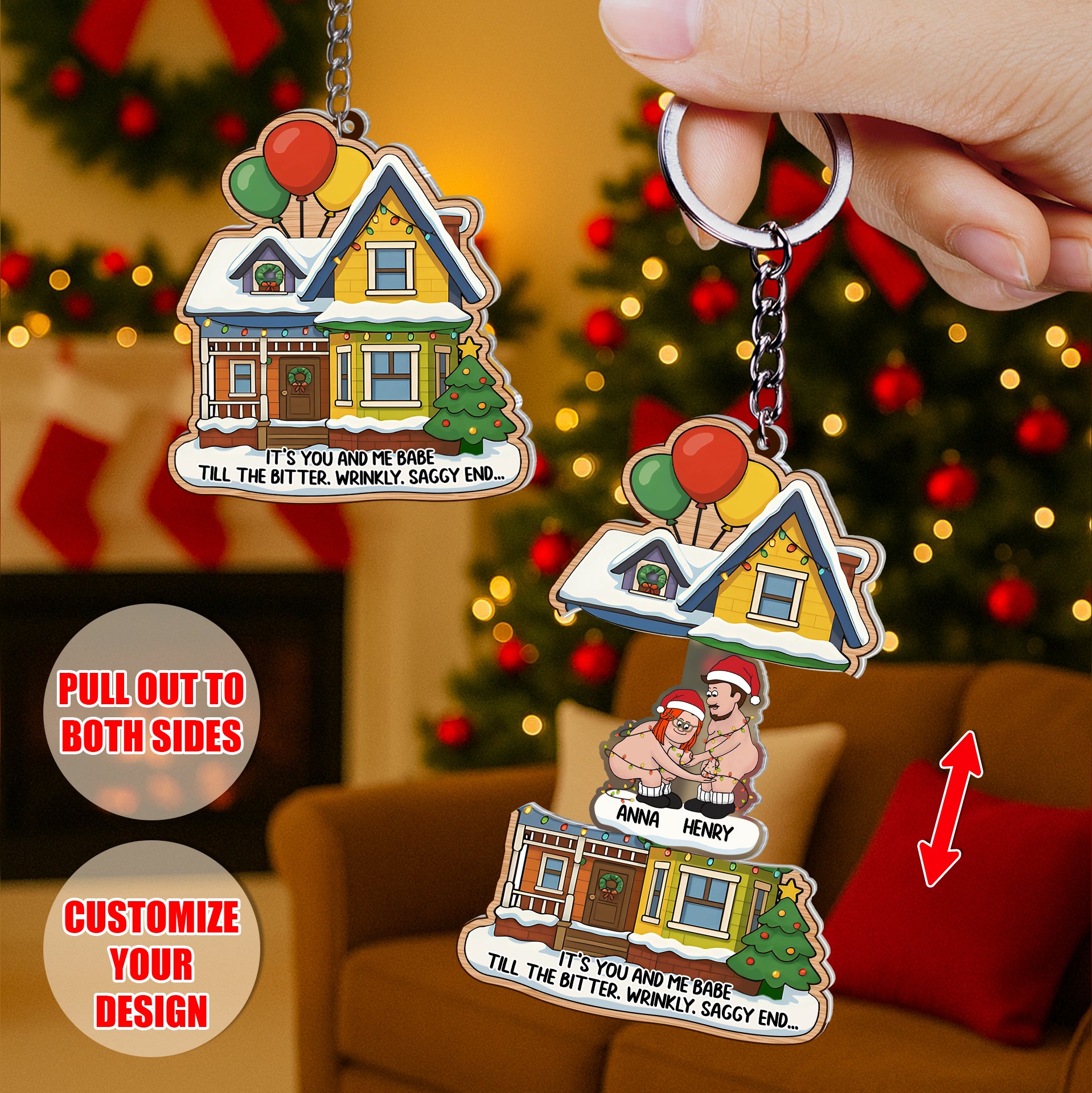 Personalized Home Sliding Reveal Acrylic Keychain - Funny Couple Gift-P2510-1504-1-mk4