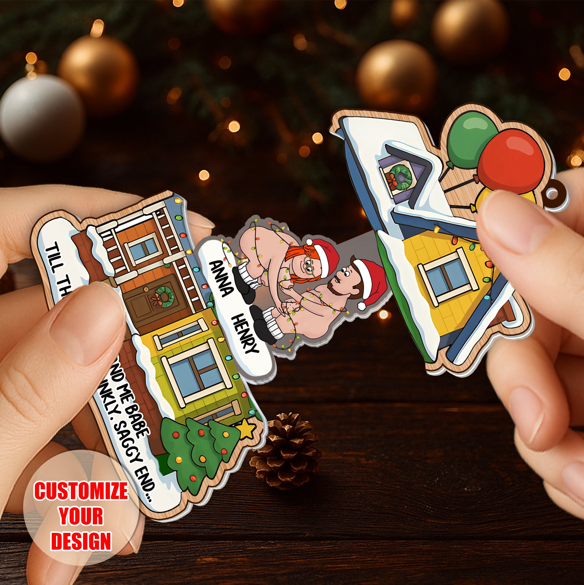 Personalized Home Sliding Reveal Acrylic Keychain - Funny Couple Gift-P2510-1504-1-mk5