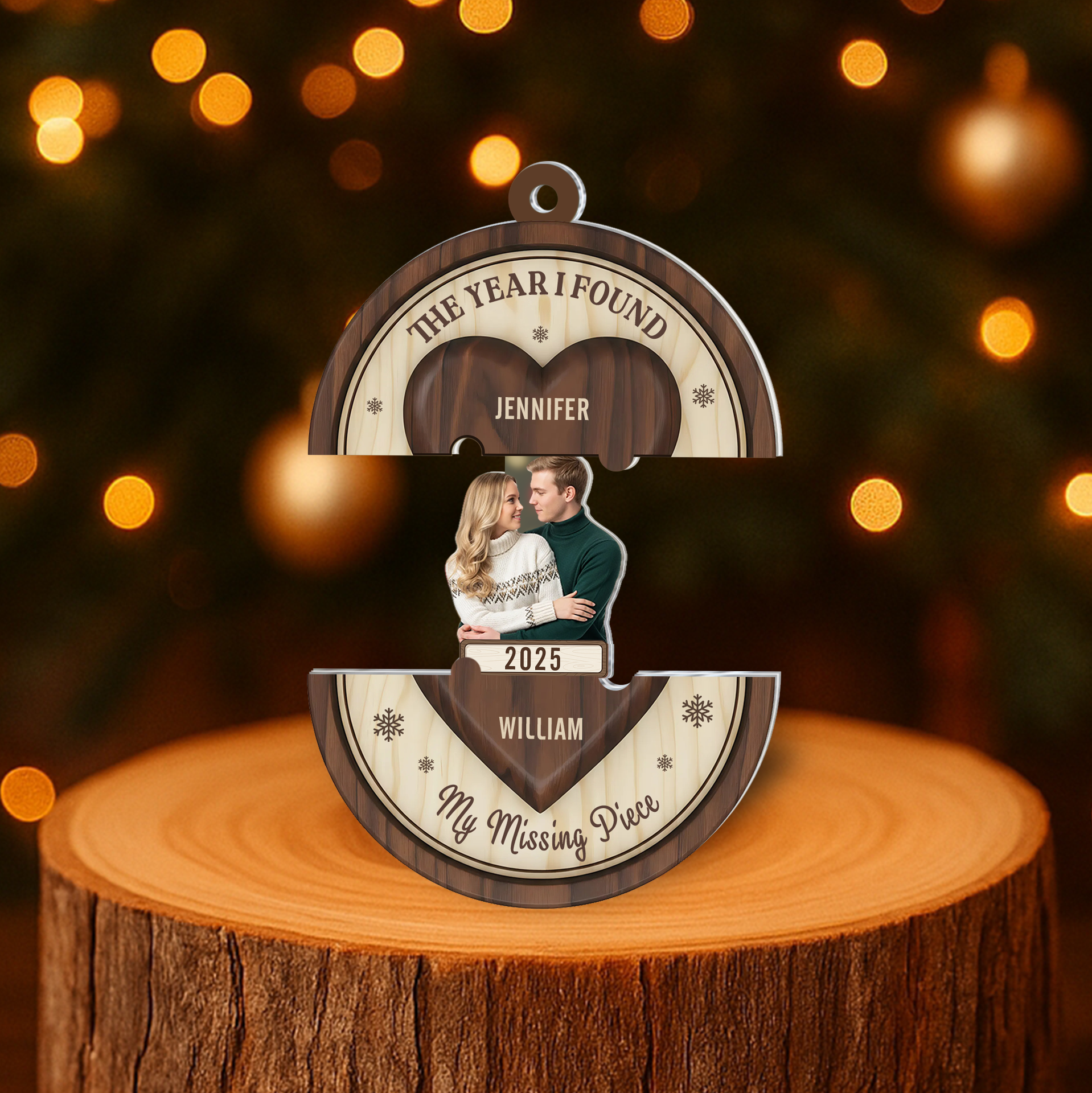 Personalized Sliding Reveal Acrylic Keychain - Custom Photo Gift For Couples-P2509-1802_1-Mk6