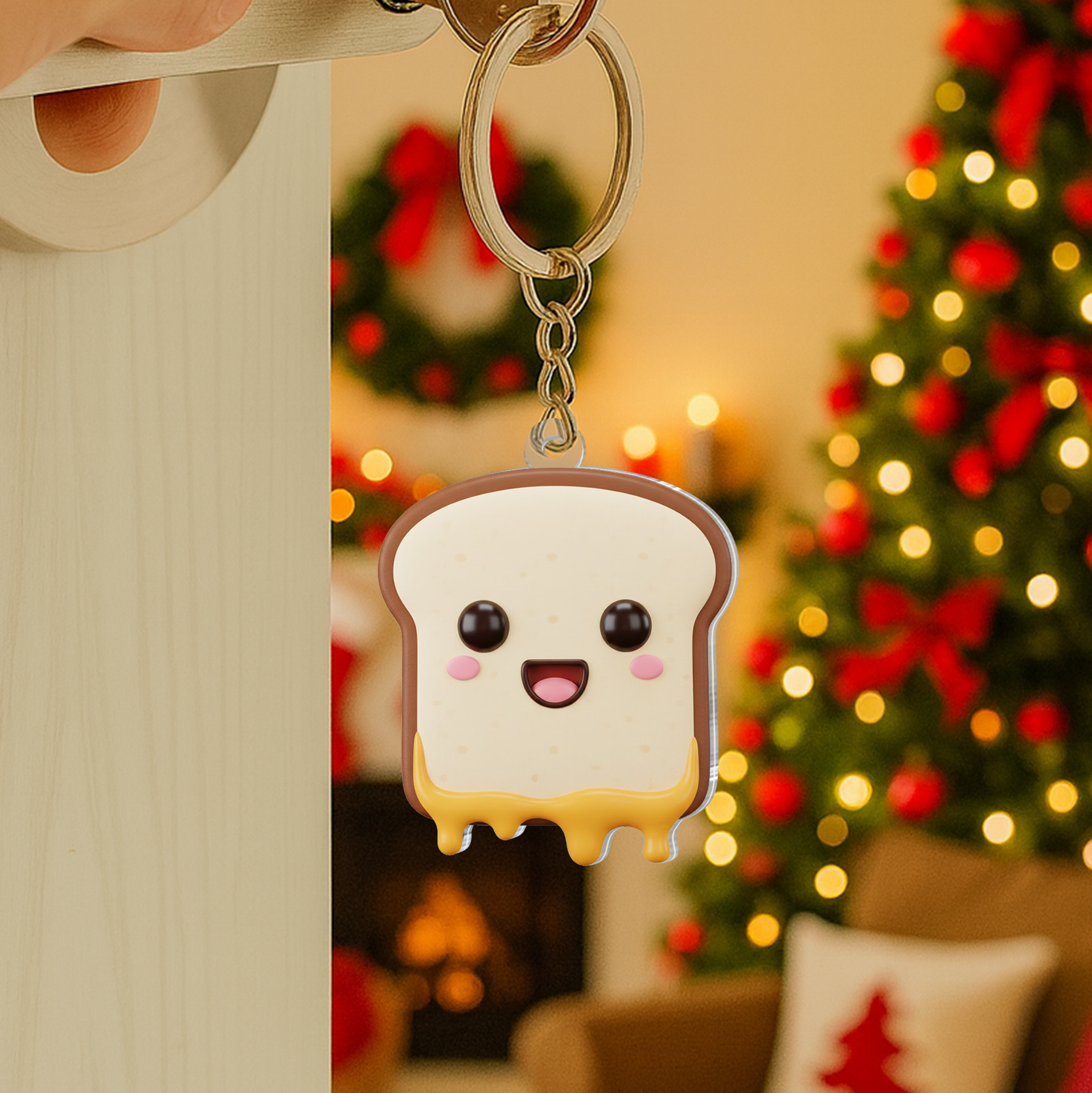 You Make Me MELT - Personalized Sliding Reveal Acrylic Keychain-P2510-1501-mk4